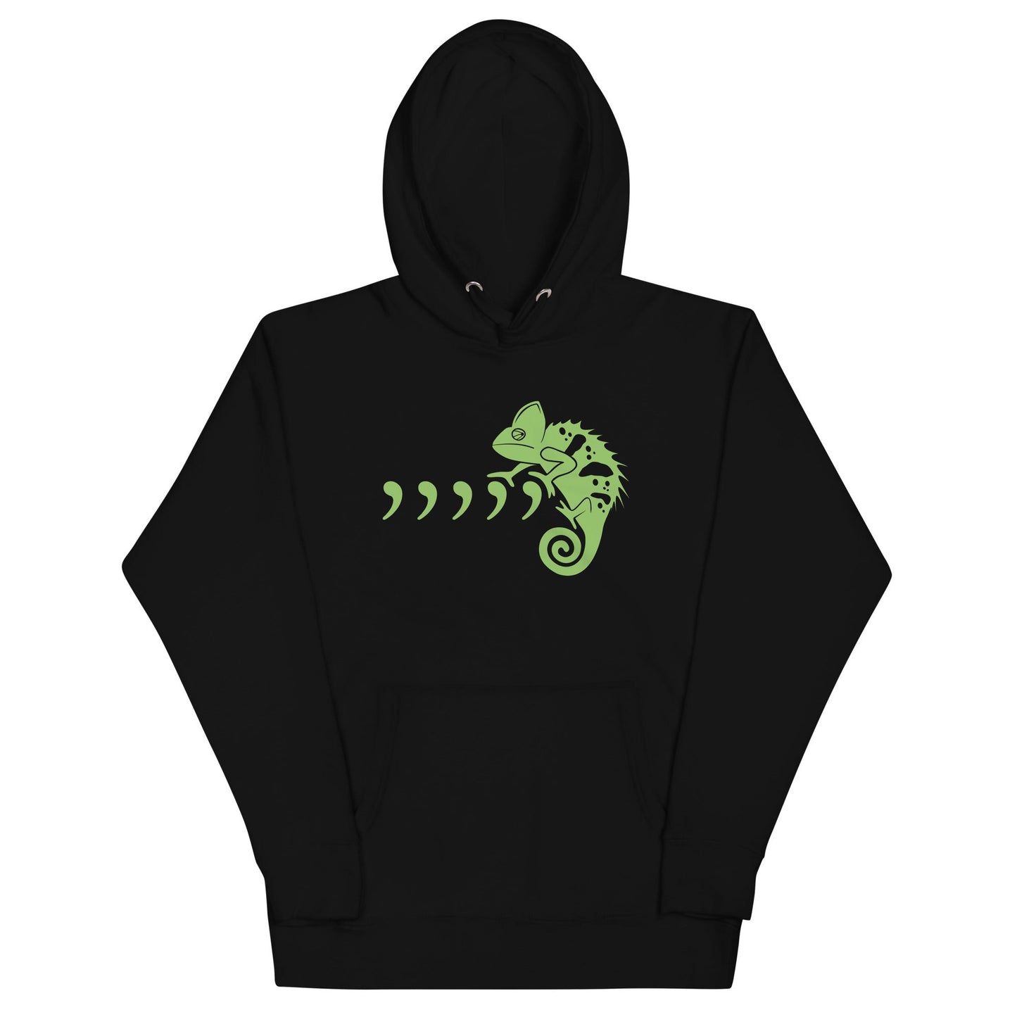 Comma Chameleon Unisex Hoodie