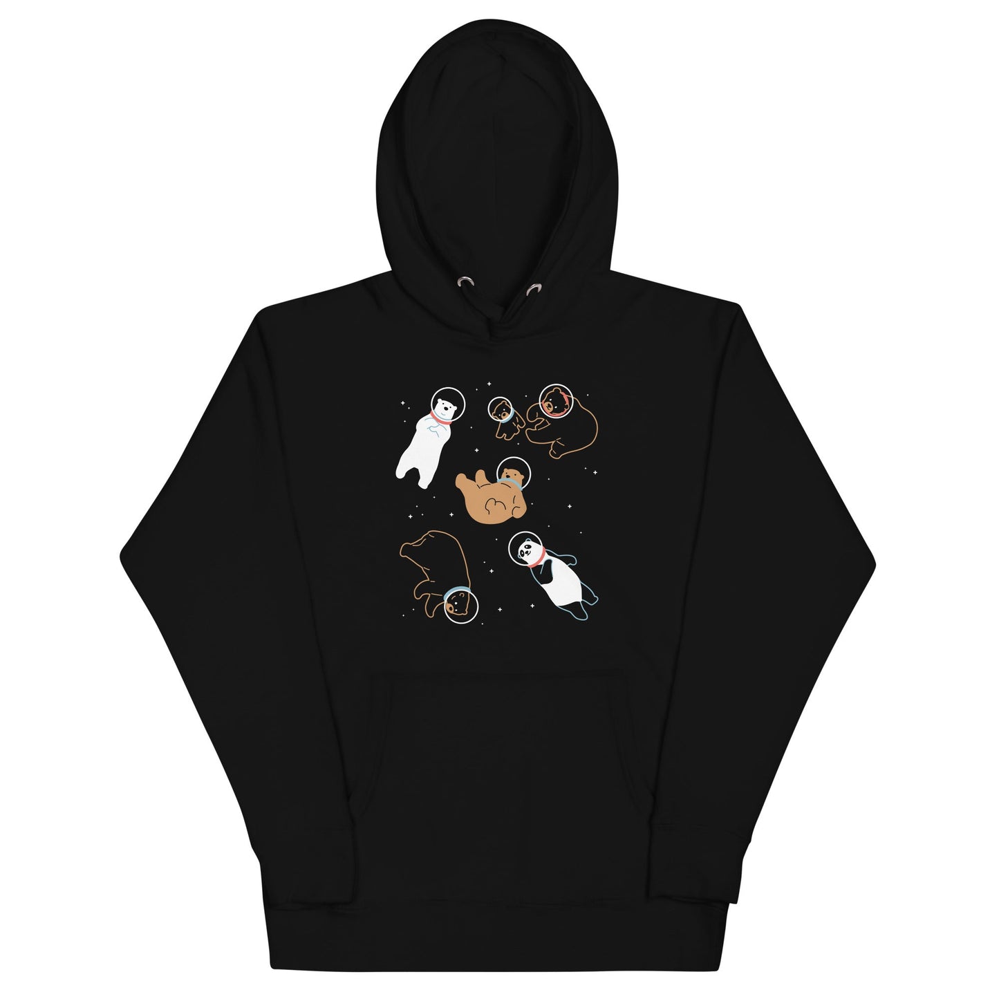 Bears In Space Unisex Hoodie