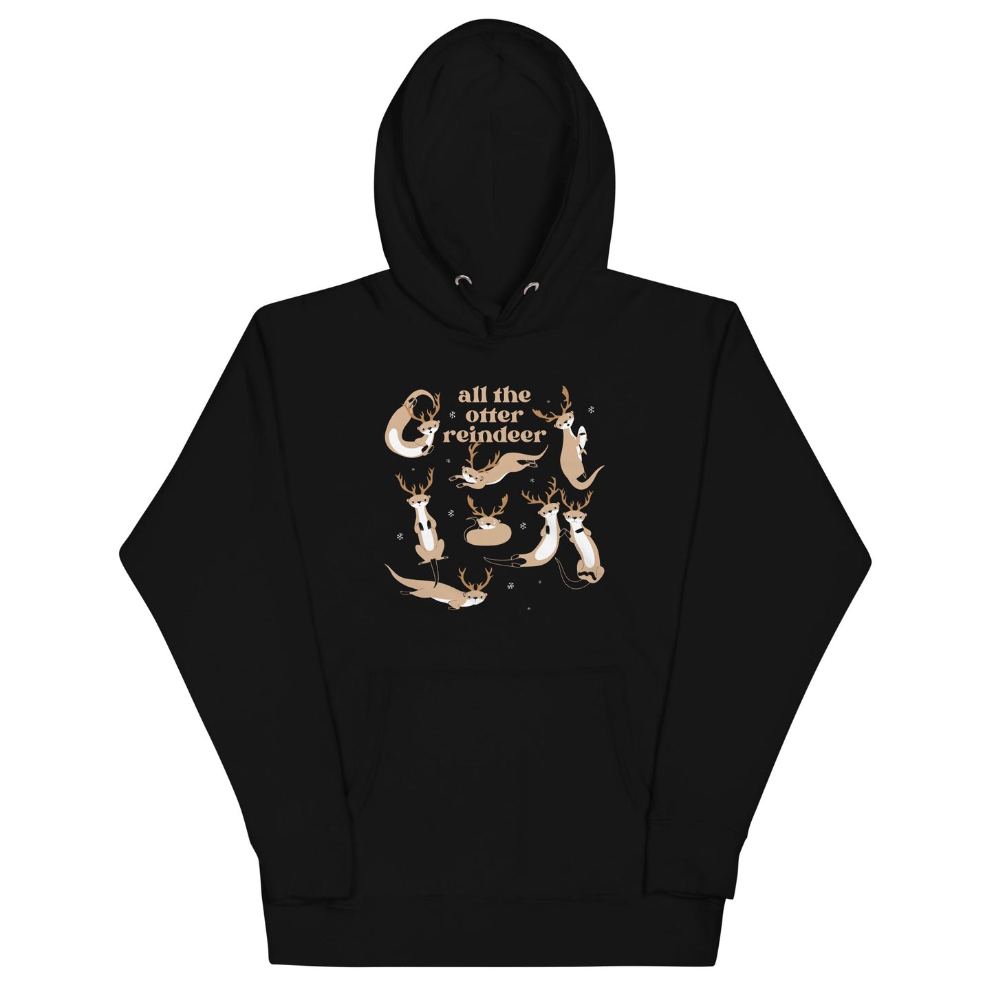 All The Otter Reindeer Unisex Hoodie