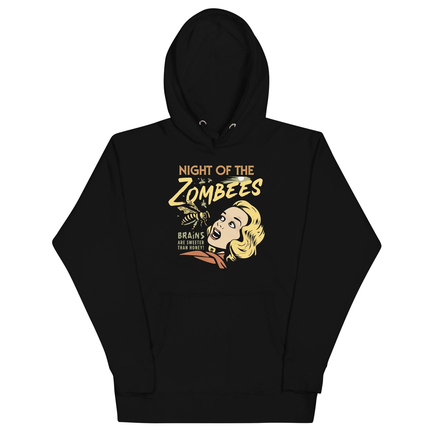 Night Of The Zombees Unisex Hoodie