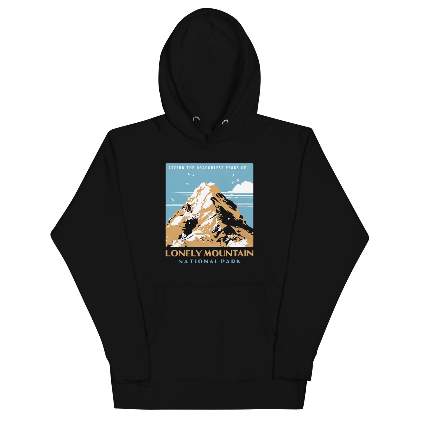 Lonely Mountain National Park Unisex Hoodie