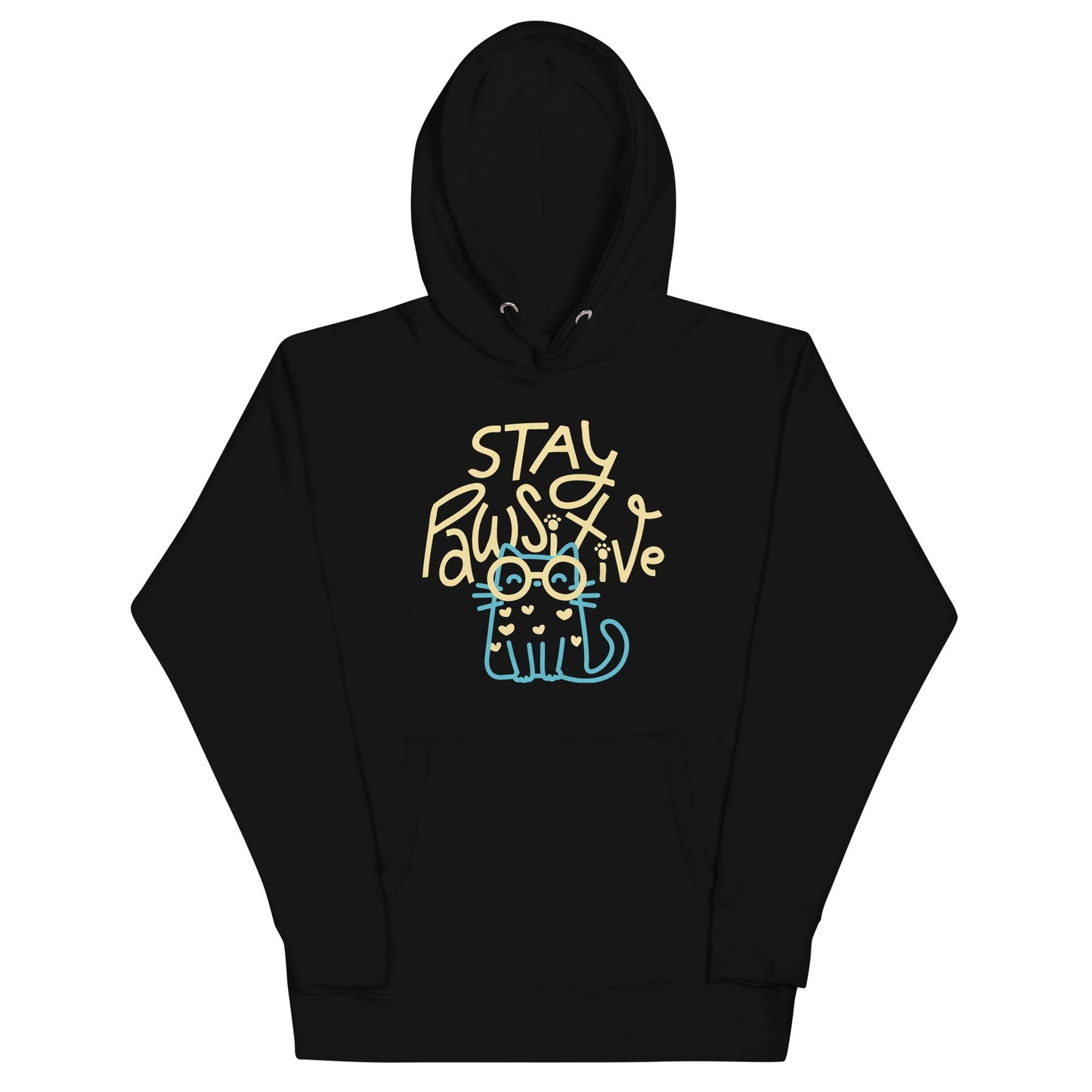 Stay Pawsitive Unisex Hoodie
