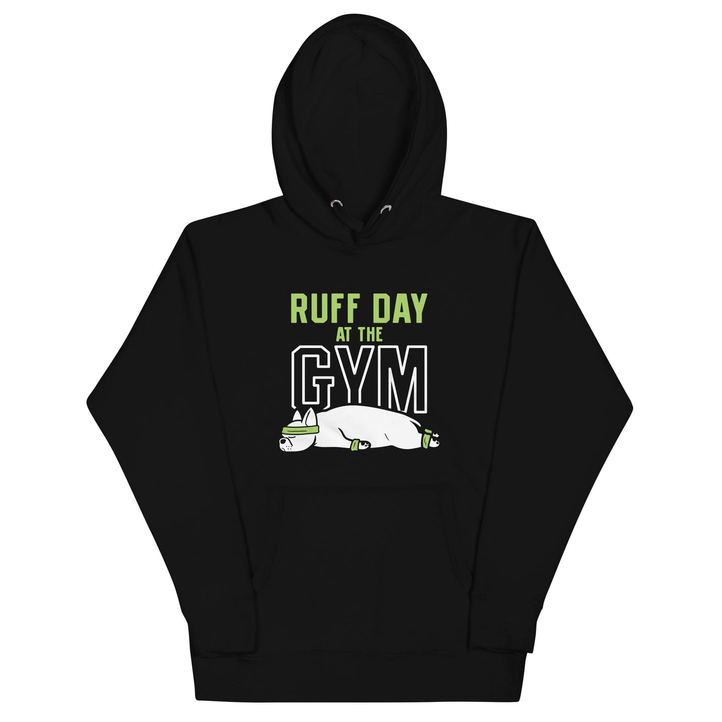Ruff Day At The Gym Unisex Hoodie