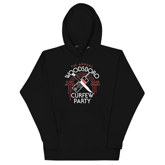 Woodsboro Curfew Party Unisex Hoodie