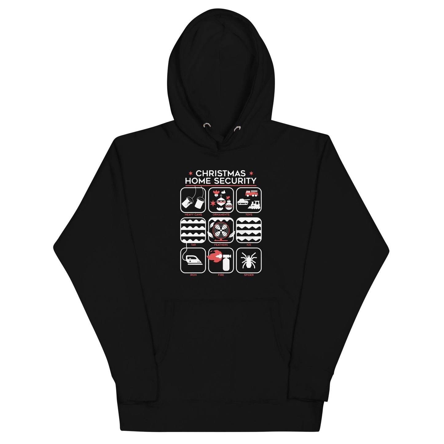 Christmas Home Security Unisex Hoodie