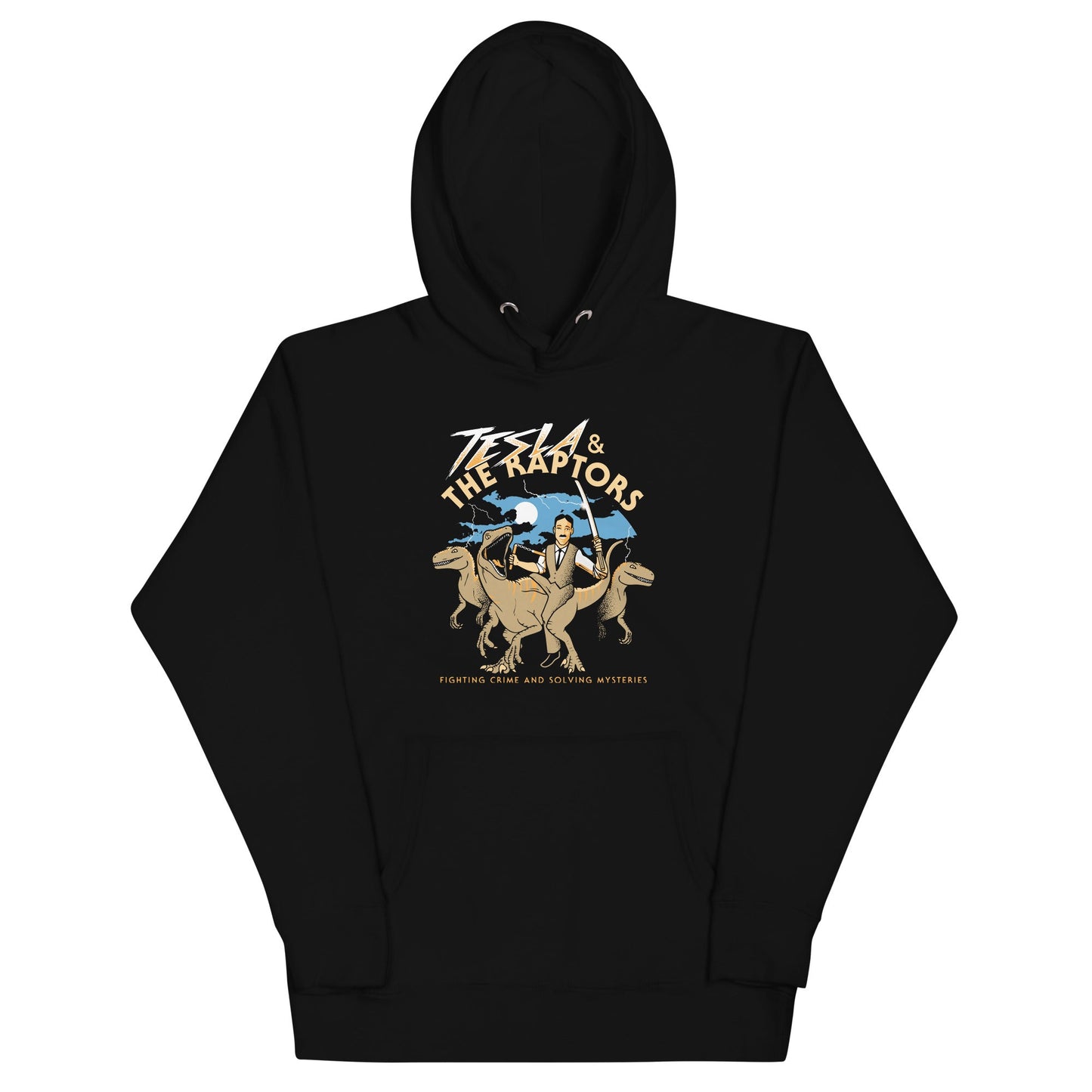 Tesla & The Raptors Unisex Hoodie