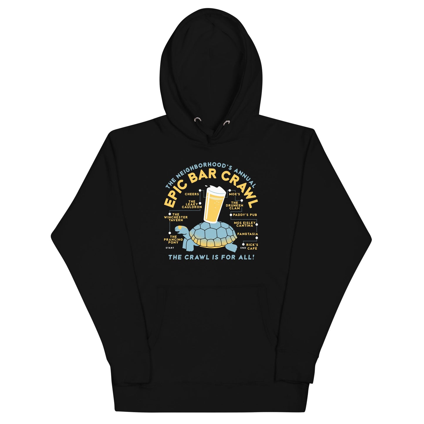 Epic Bar Crawl Unisex Hoodie