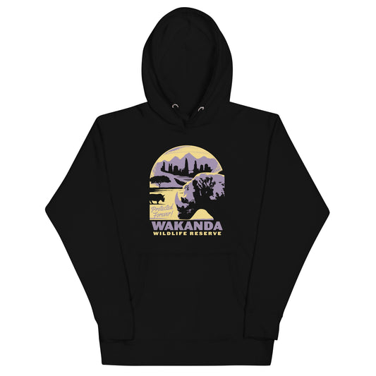 Wakanda Wildlife Reserve Unisex Hoodie