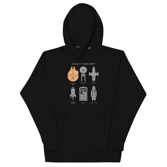 Select Your Ship Unisex Hoodie