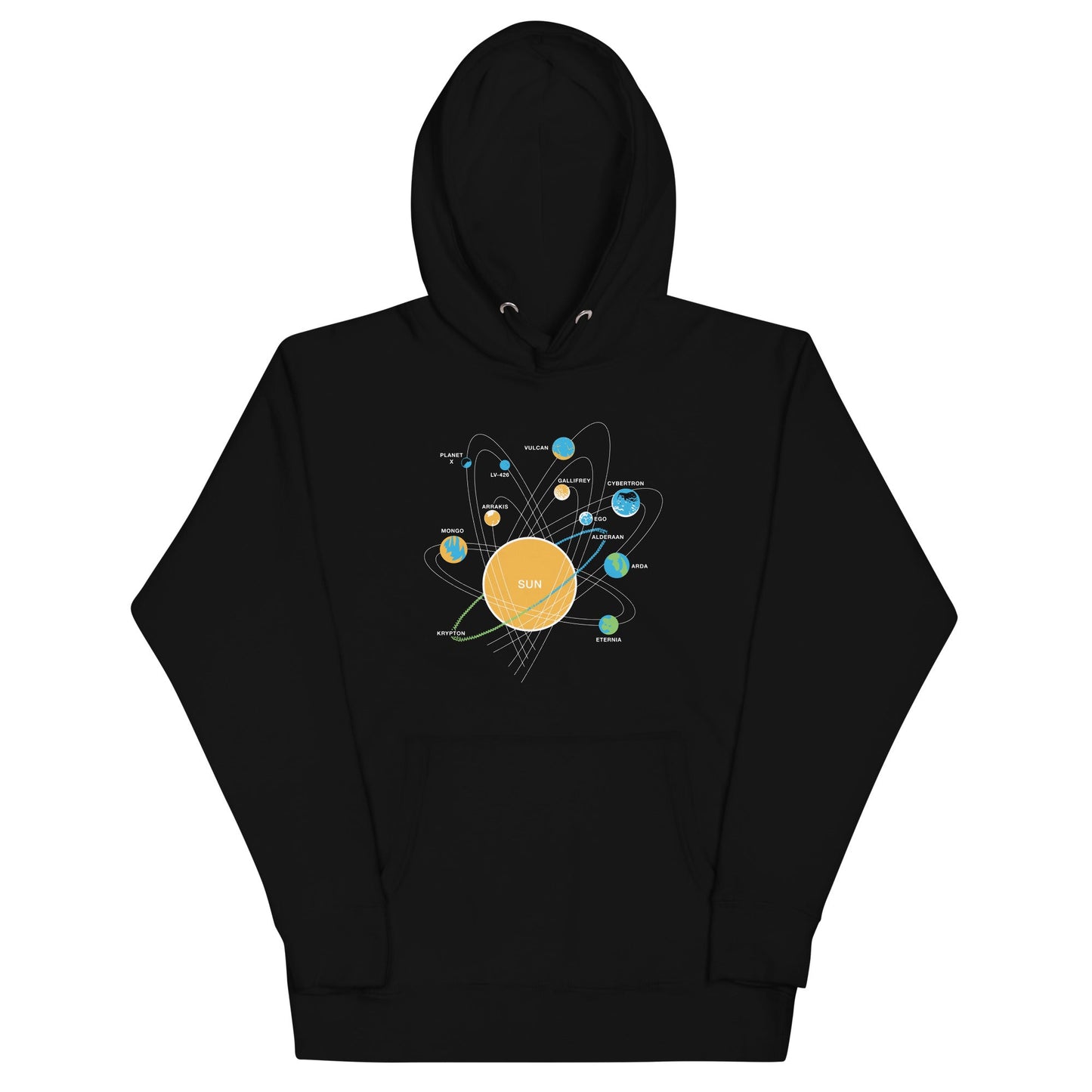Solar System Unisex Hoodie