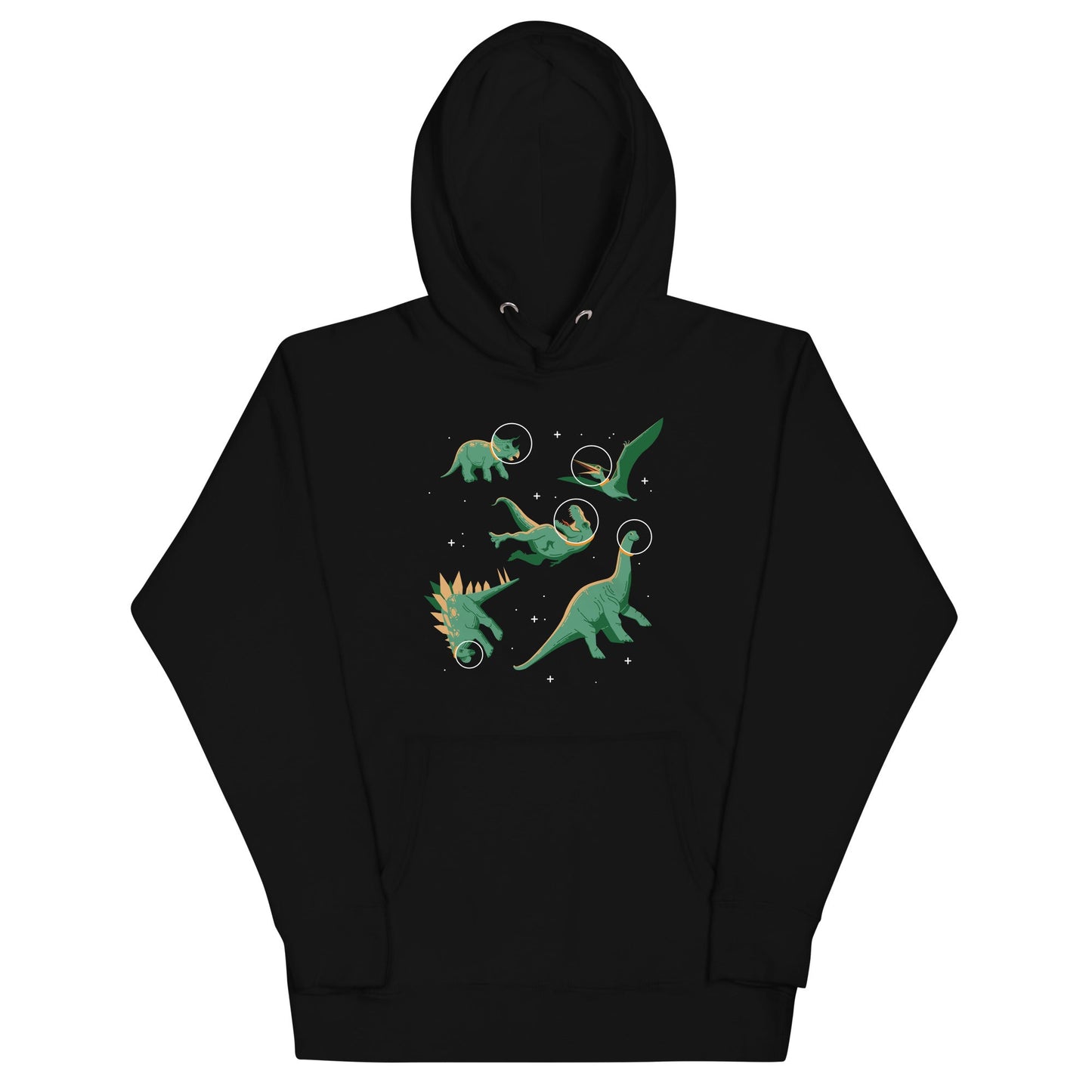 Dinos In Space Unisex Hoodie