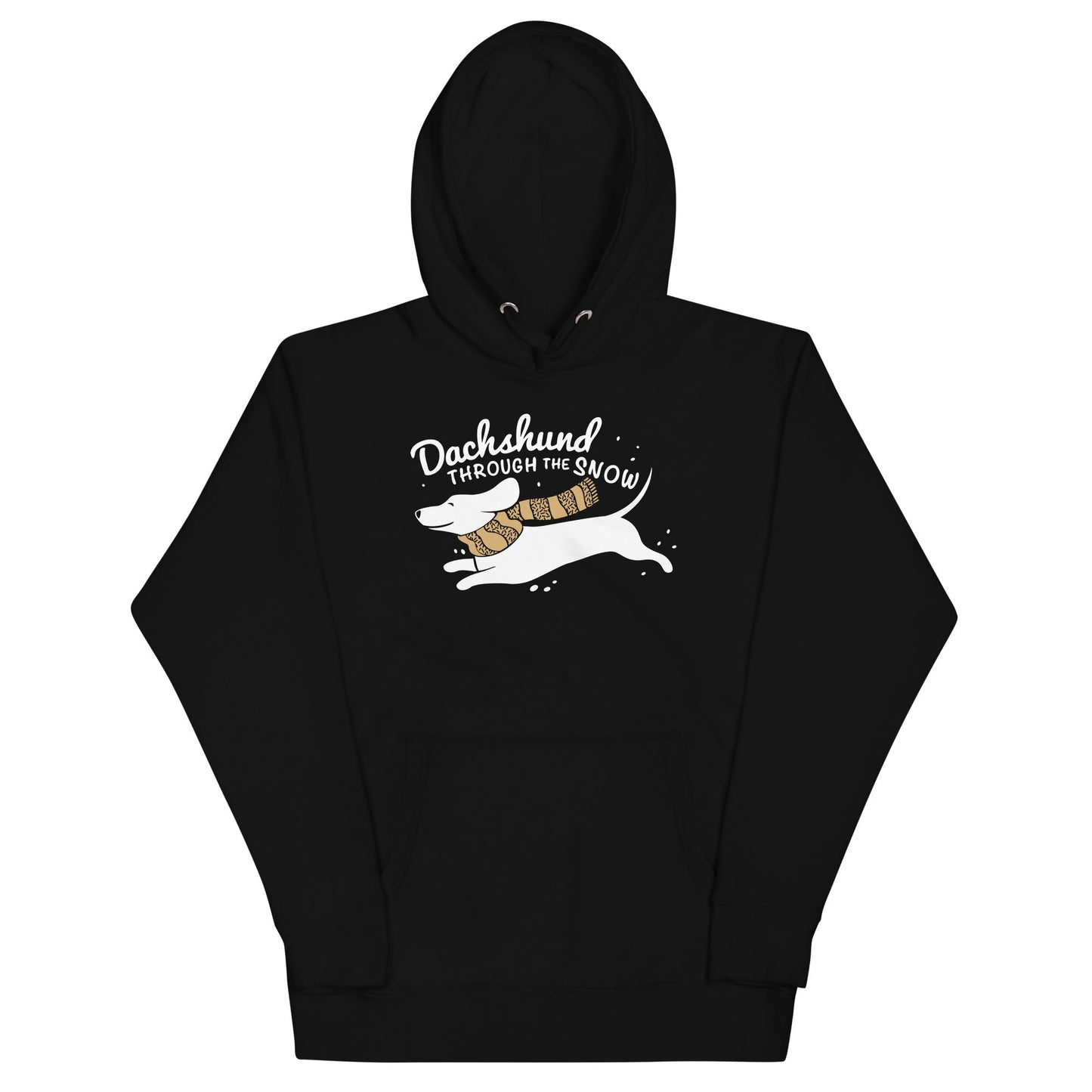 Dachshund Through The Snow Unisex Hoodie