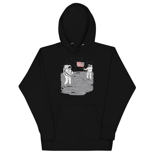 Moon Golf Unisex Hoodie