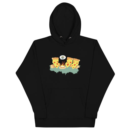 Pizza Campfire Story Unisex Hoodie