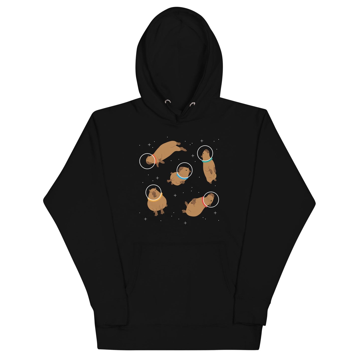 Capybaras In Space Unisex Hoodie