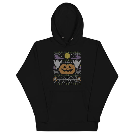 Ugly Halloween Sweater Unisex Hoodie