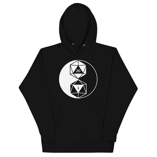 Dice Yin Yang Unisex Hoodie