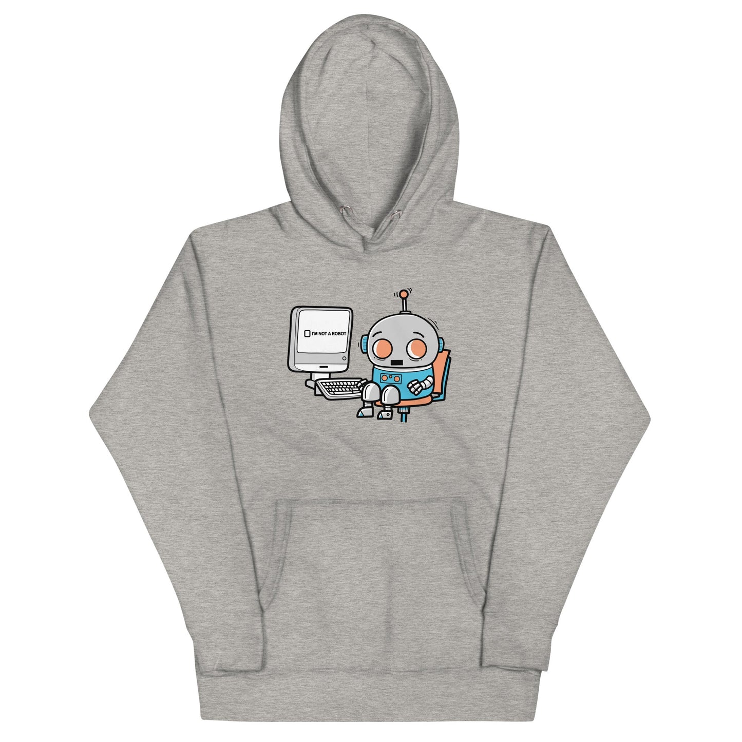 Robot Captcha Unisex Hoodie