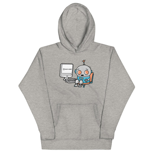 Robot Captcha Unisex Hoodie