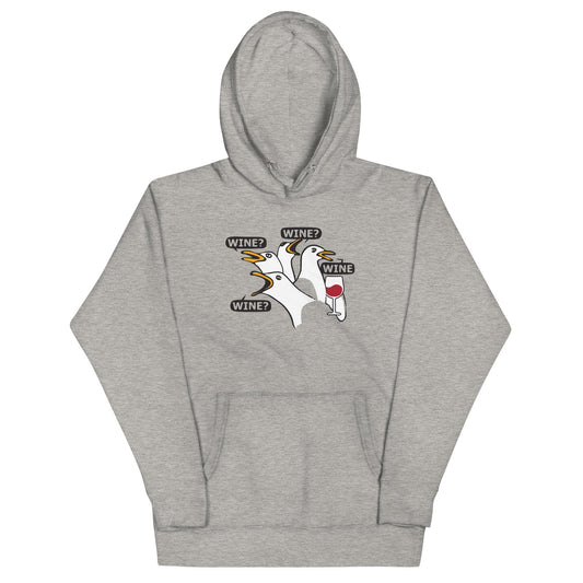 Wine Wine Wine Wine Unisex Hoodie