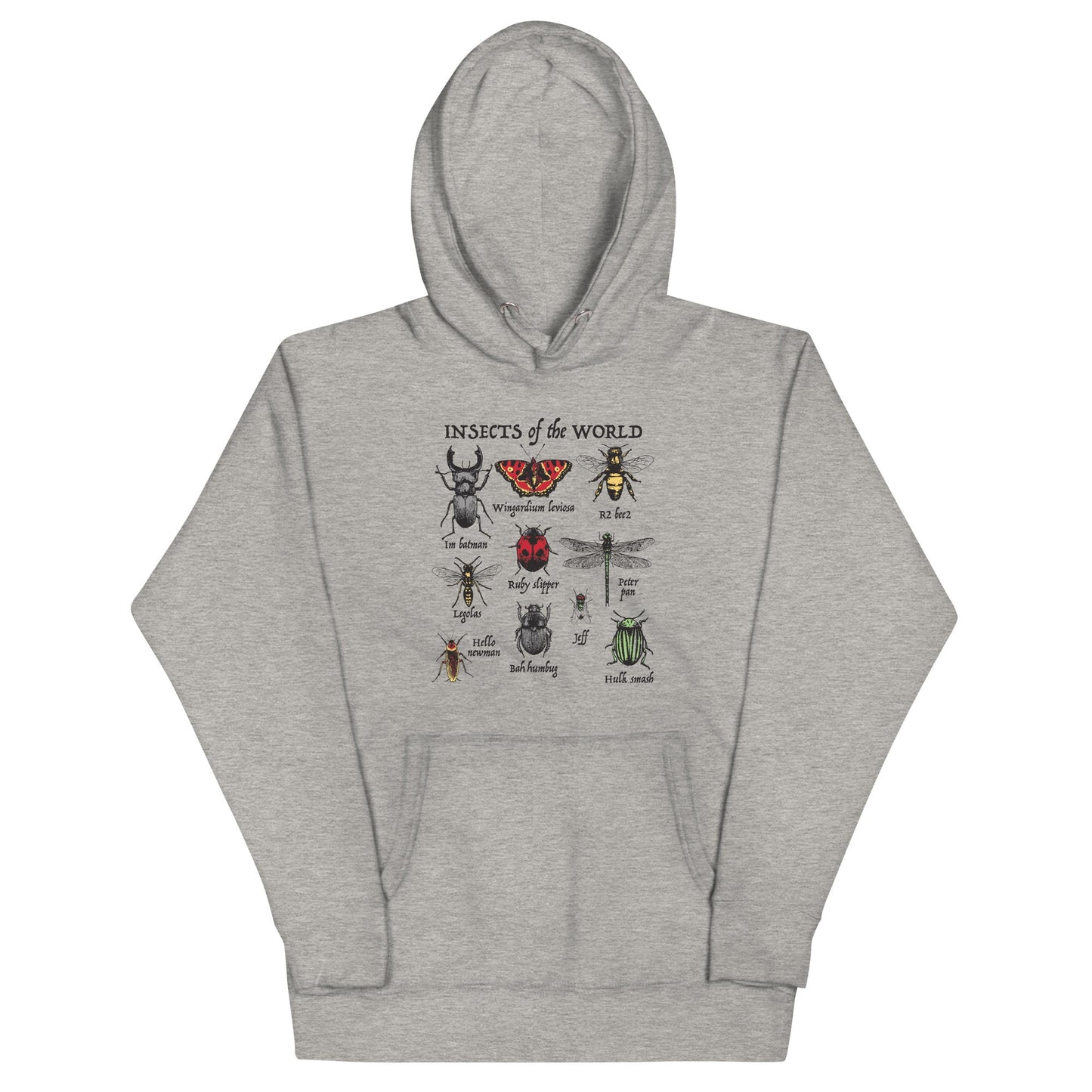 Insects Of The World Unisex Hoodie