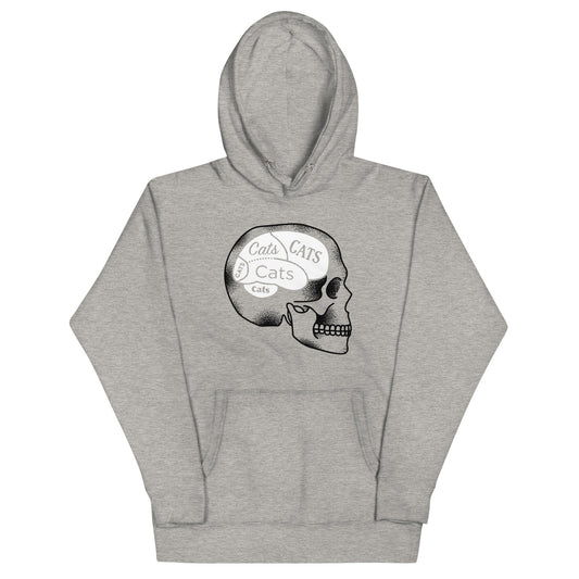 Cats On The Brain Unisex Hoodie
