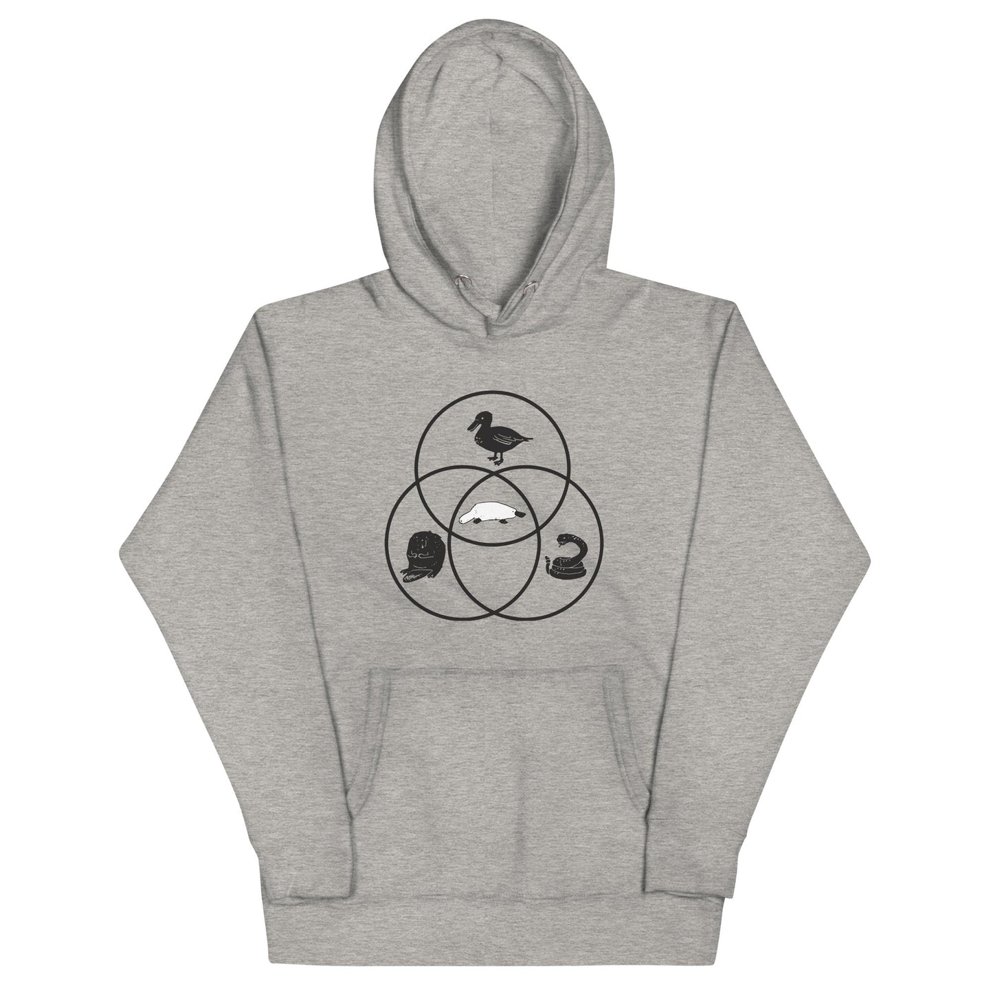 Platypus Venn Diagram Unisex Hoodie