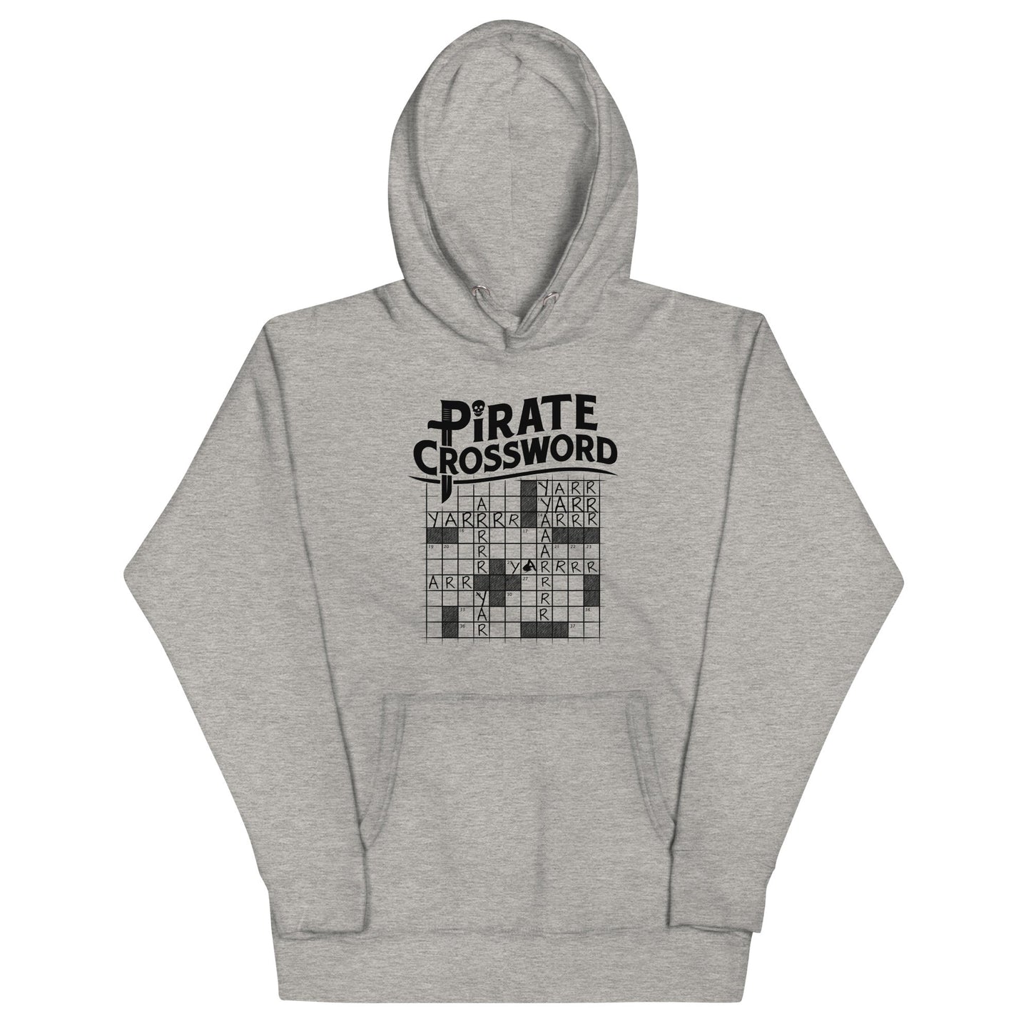 Pirate Crossword Unisex Hoodie