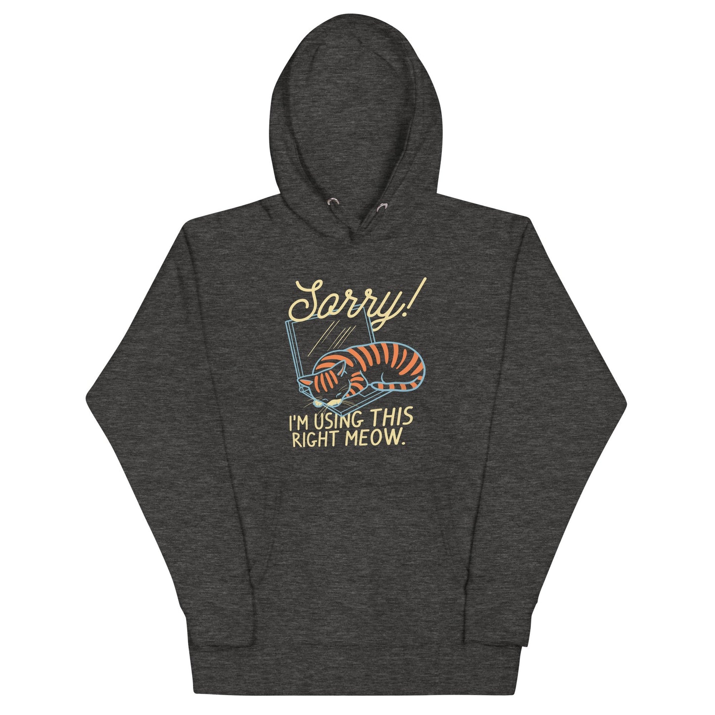 Sorry! I'm Using This Right Meow Unisex Hoodie