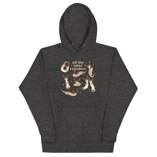 All The Otter Reindeer Unisex Hoodie