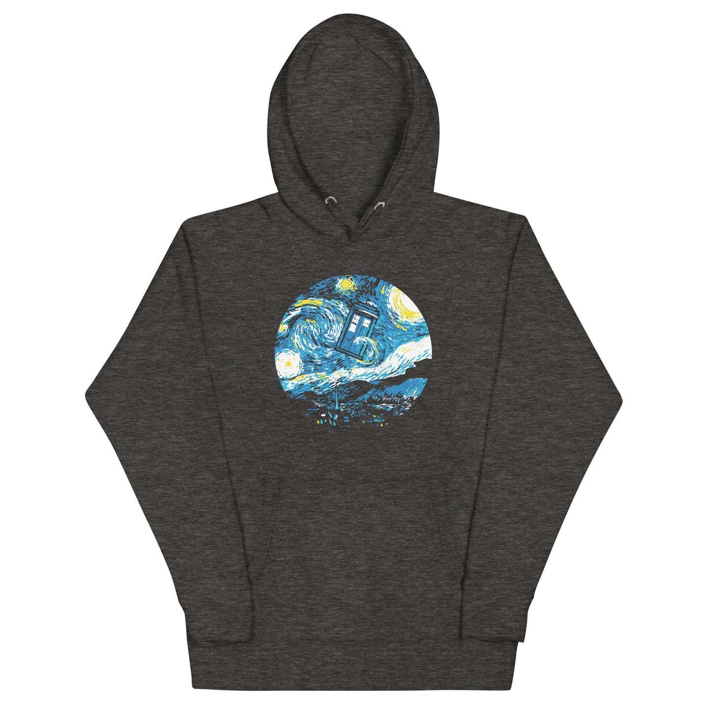 Starry Night Police Box Unisex Hoodie