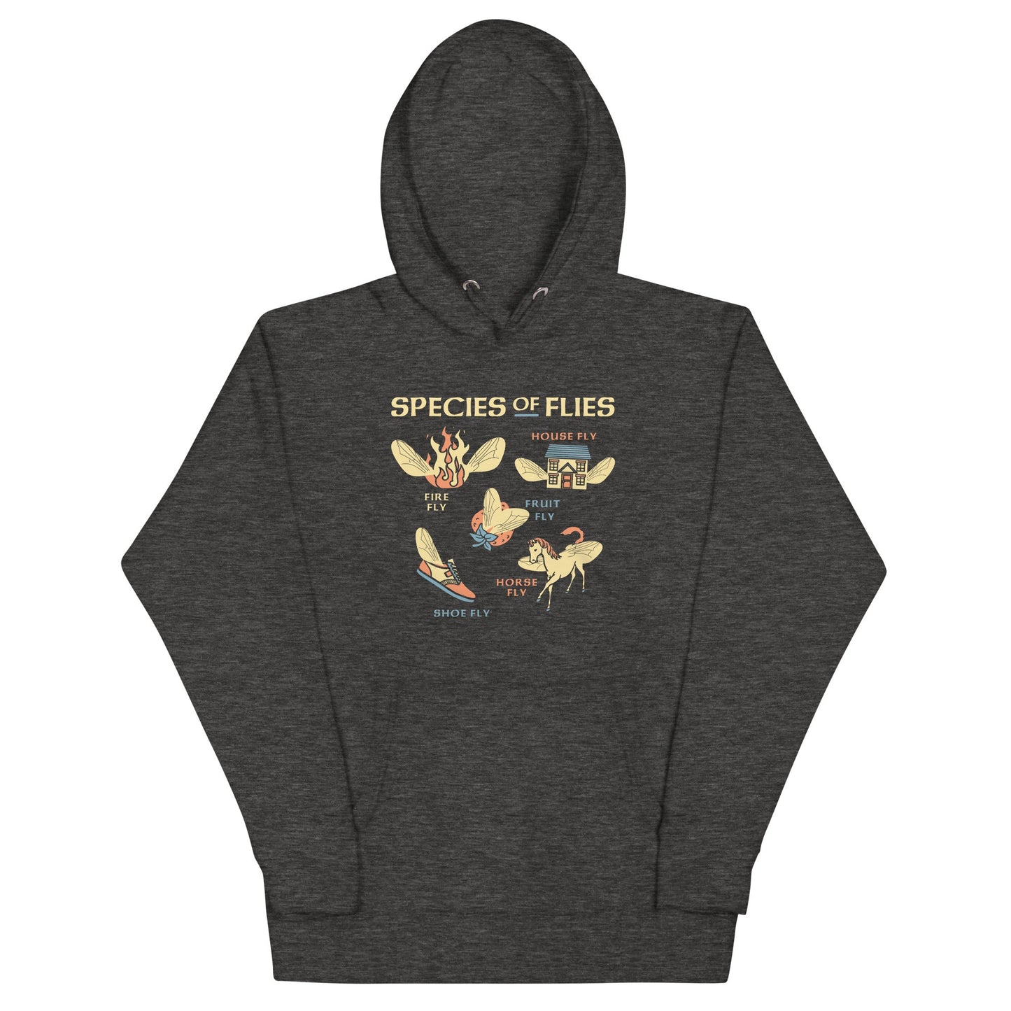 Species Of Flies Unisex Hoodie