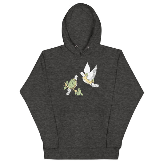 Two Turtle Doves Unisex Hoodie