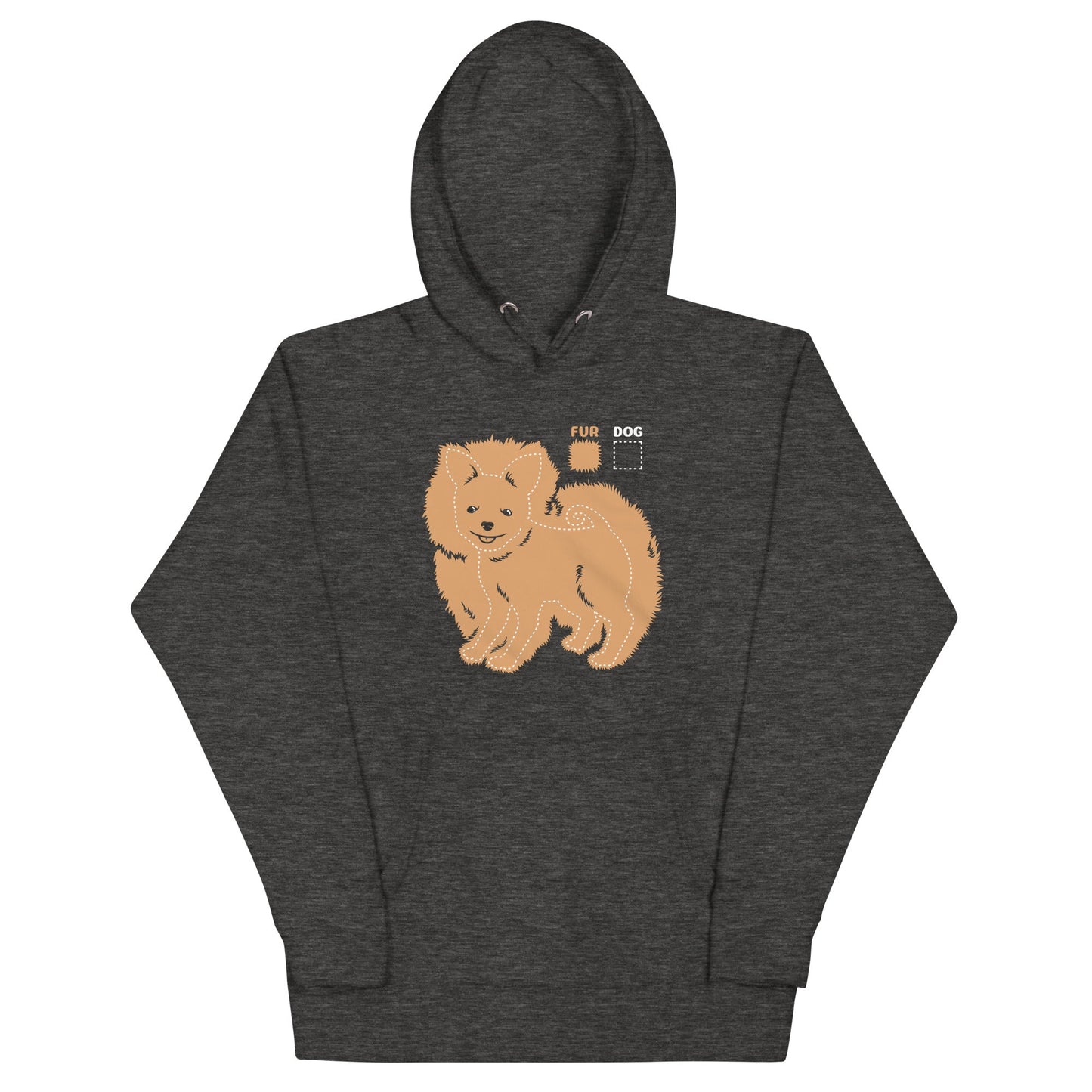 Dog vs Fur Pomeranian Unisex Hoodie