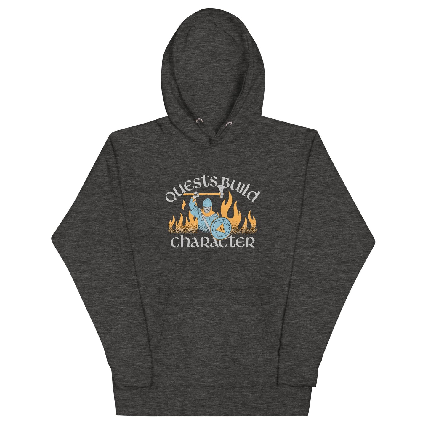 Quests Build Character Unisex Hoodie