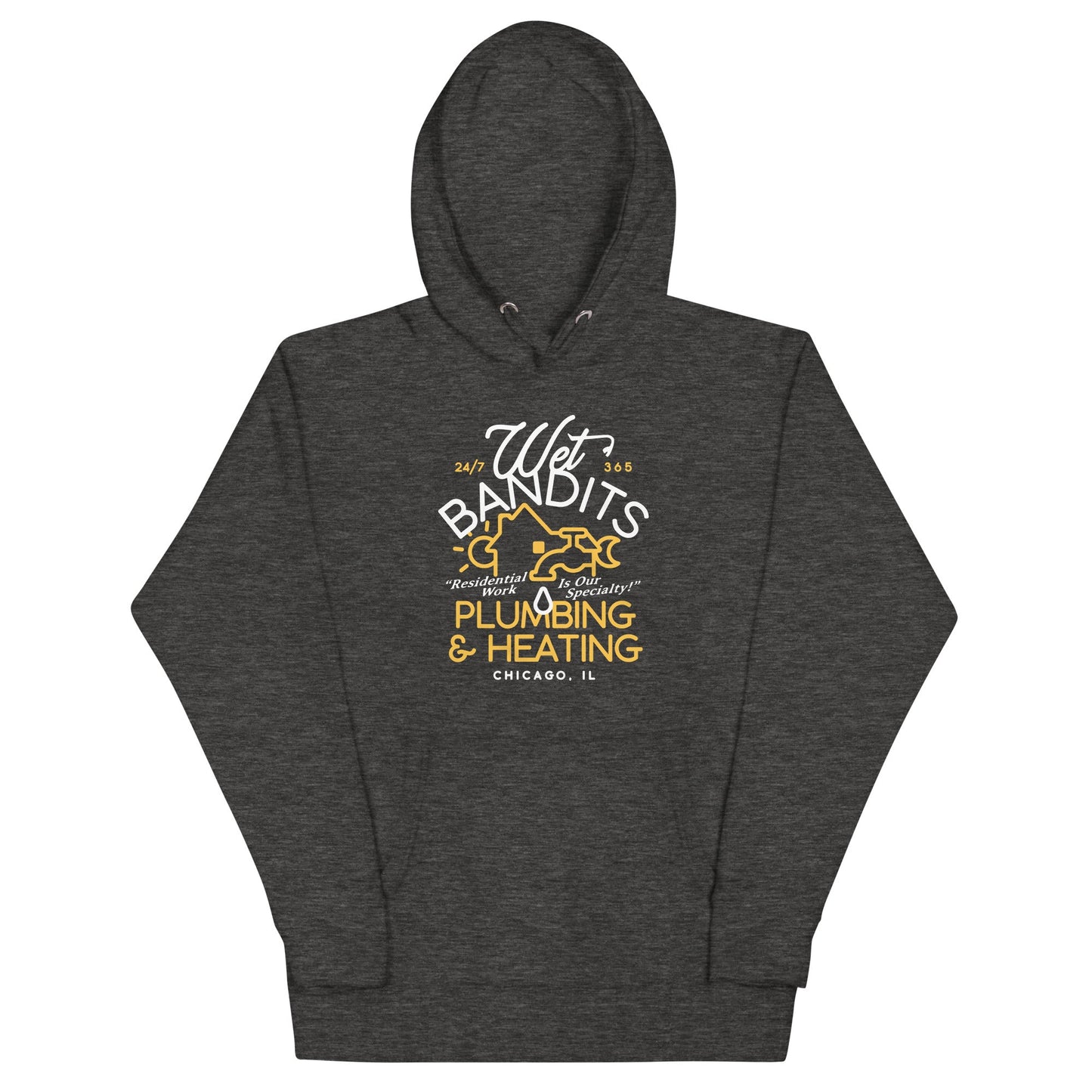 Wet Bandits Plumbing & Heating Unisex Hoodie