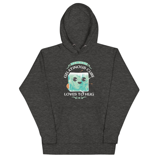 Gelatinous Cube Loves To Hug Unisex Hoodie