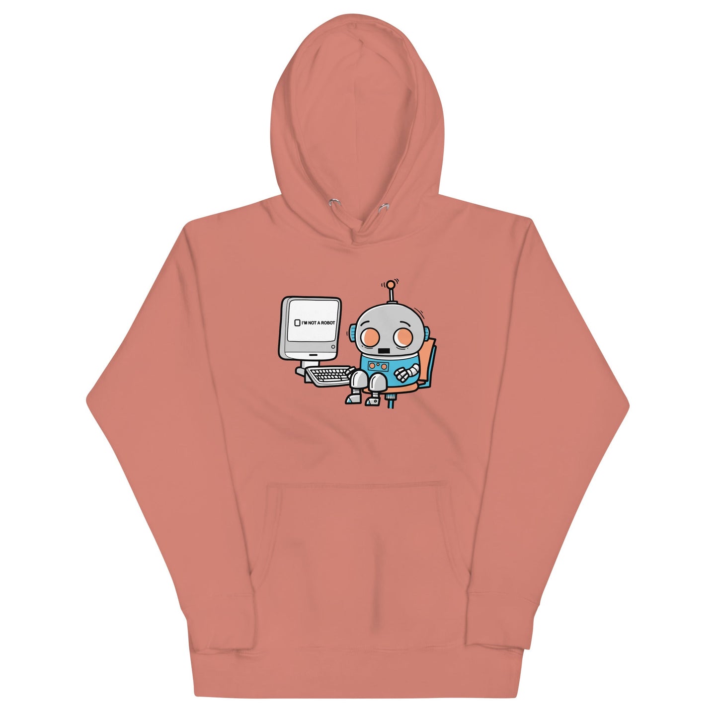 Robot Captcha Unisex Hoodie