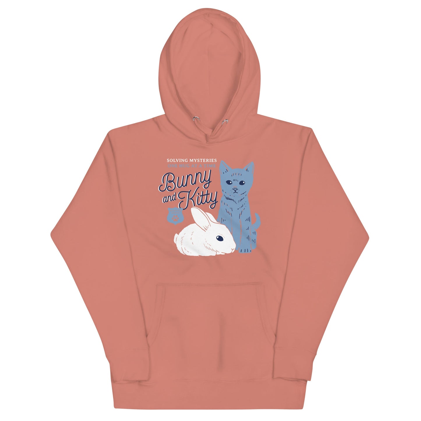 Bunny And Kitty Unisex Hoodie