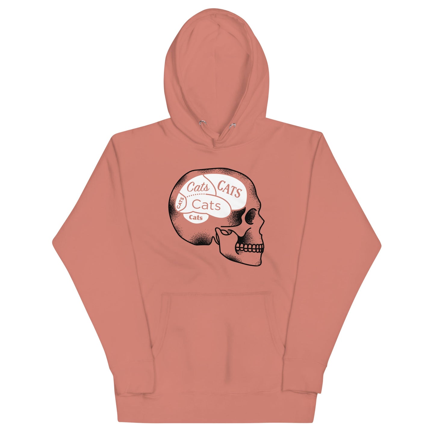 Cats On The Brain Unisex Hoodie