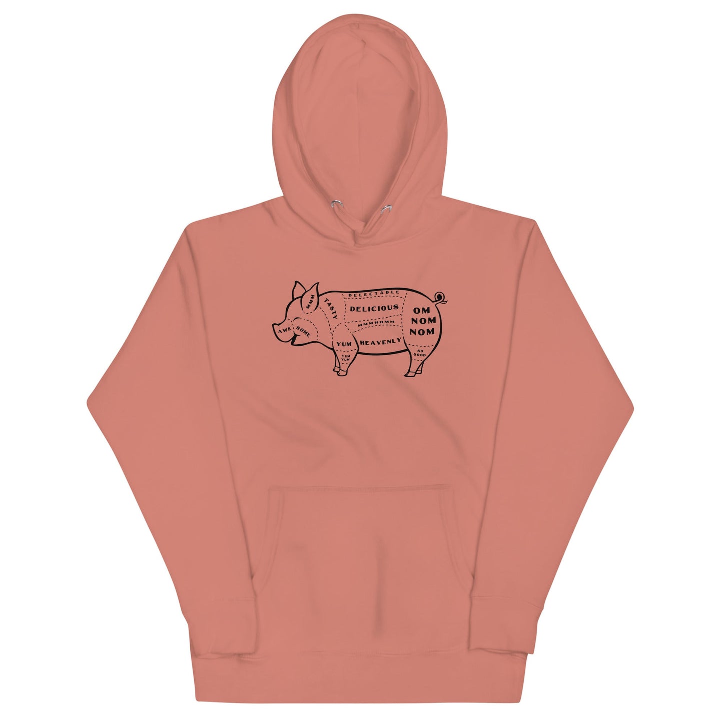 Tasty Pig Cuts Unisex Hoodie