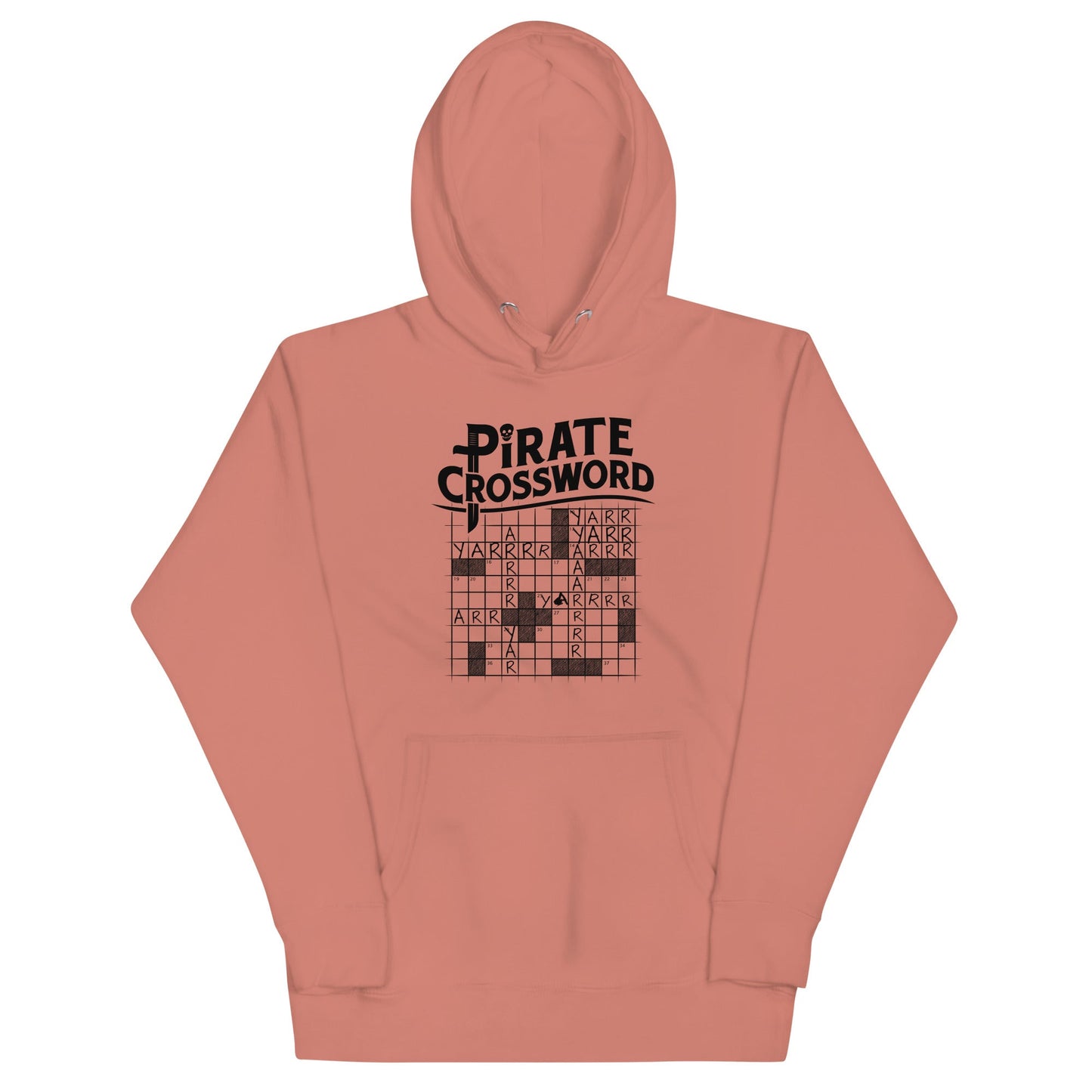 Pirate Crossword Unisex Hoodie