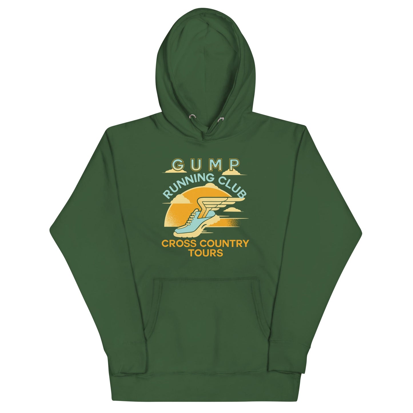Gump Running Club Unisex Hoodie