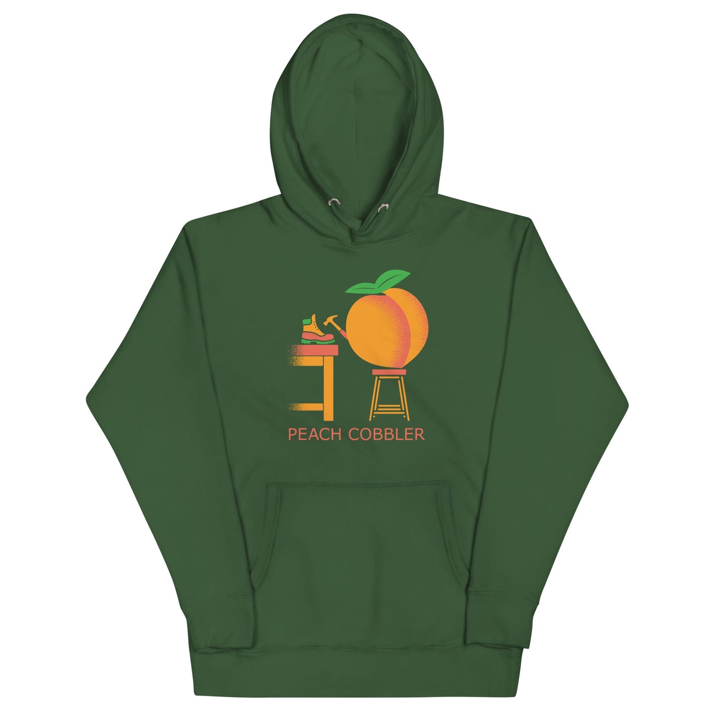Peach Cobbler Unisex Hoodie