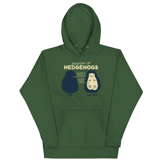 Anatomy Of Hedgehogs Unisex Hoodie