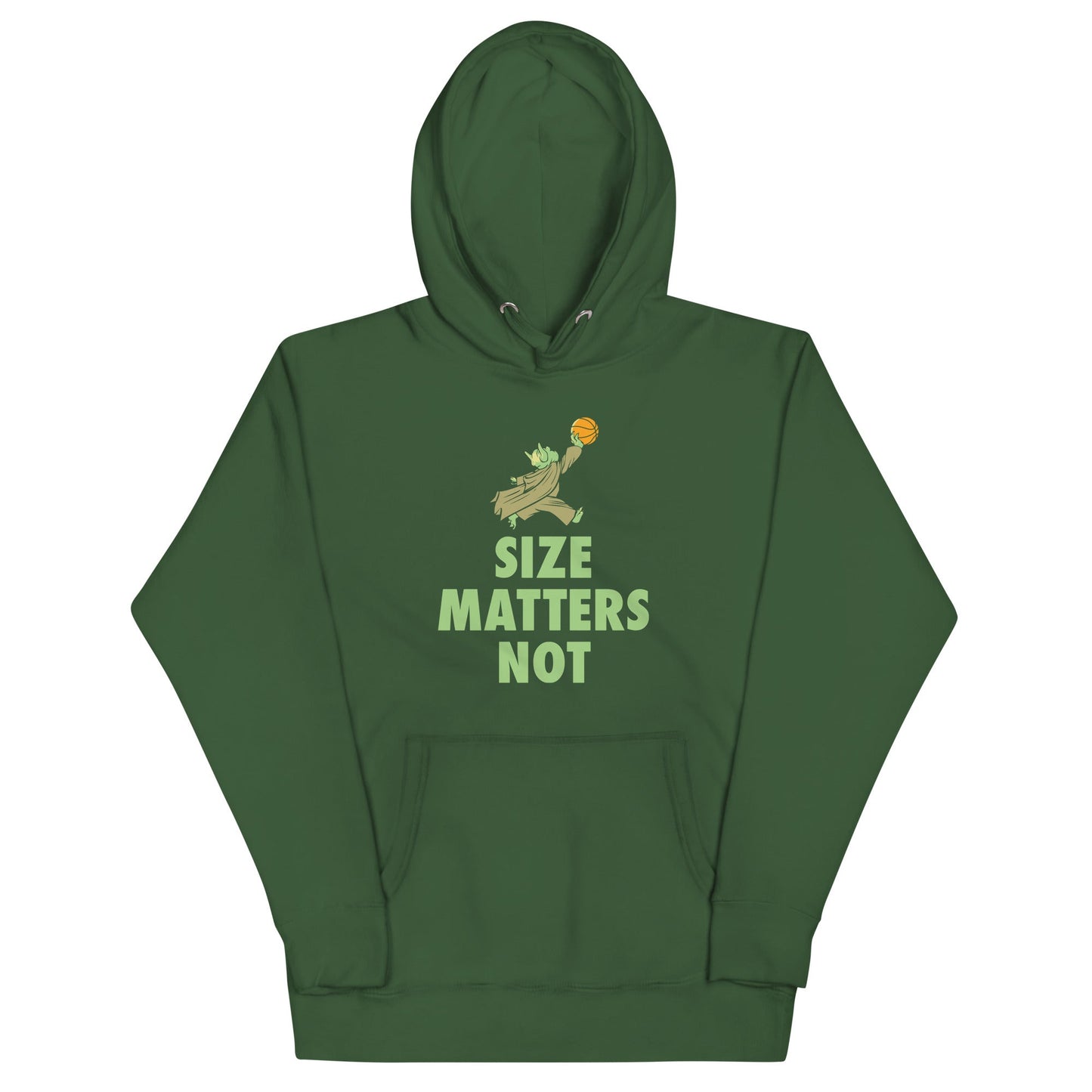 Size Matters Not Unisex Hoodie