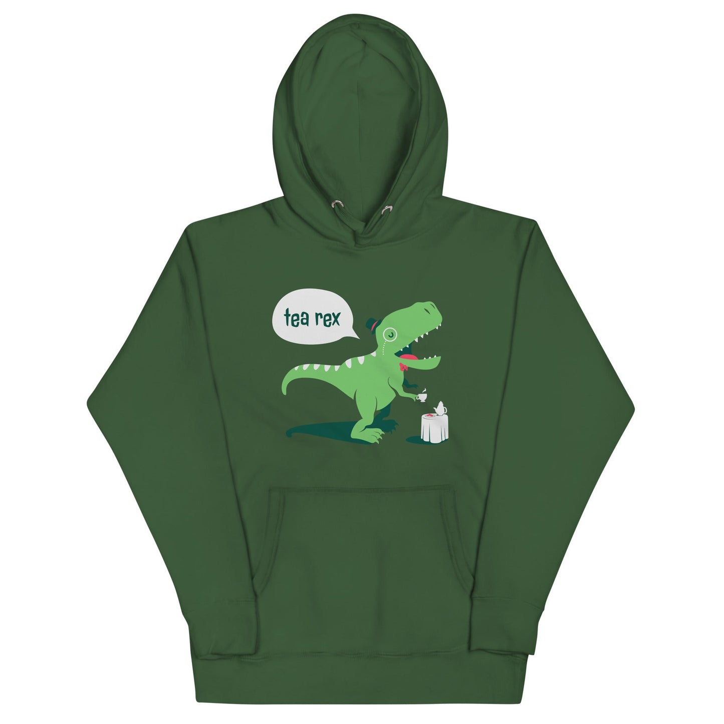 Tea Rex Unisex Hoodie