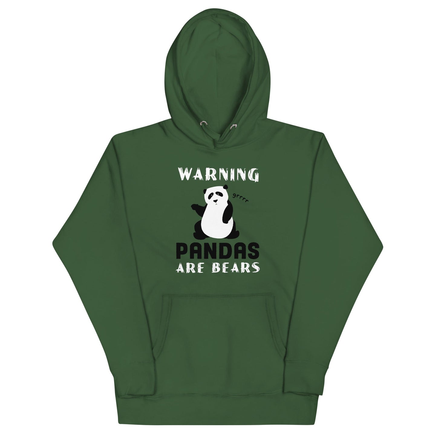 Warning, Pandas Are Bears Unisex Hoodie