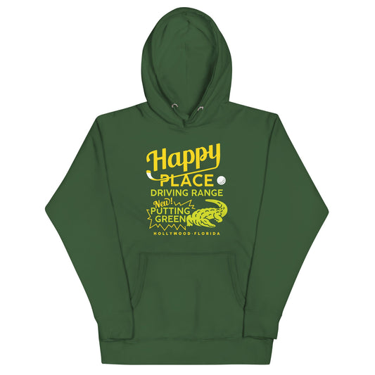 Happy Place Driving Range Unisex Hoodie