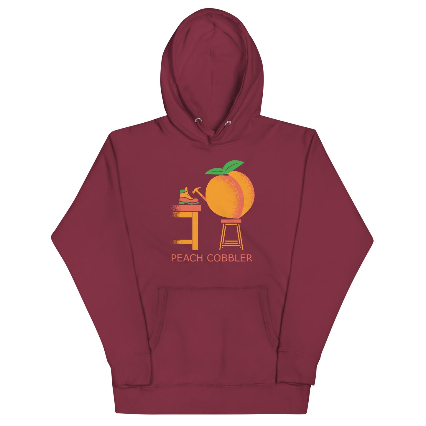 Peach Cobbler Unisex Hoodie